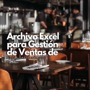 Archivo Excel para Gestión de Ventas de Local Gastronómico